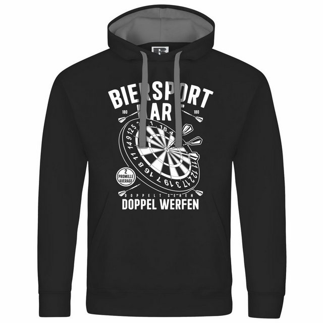 deinshirt Kapuzenpullover Herren Kapuzenpullover Biersport Dart Mit Print M günstig online kaufen