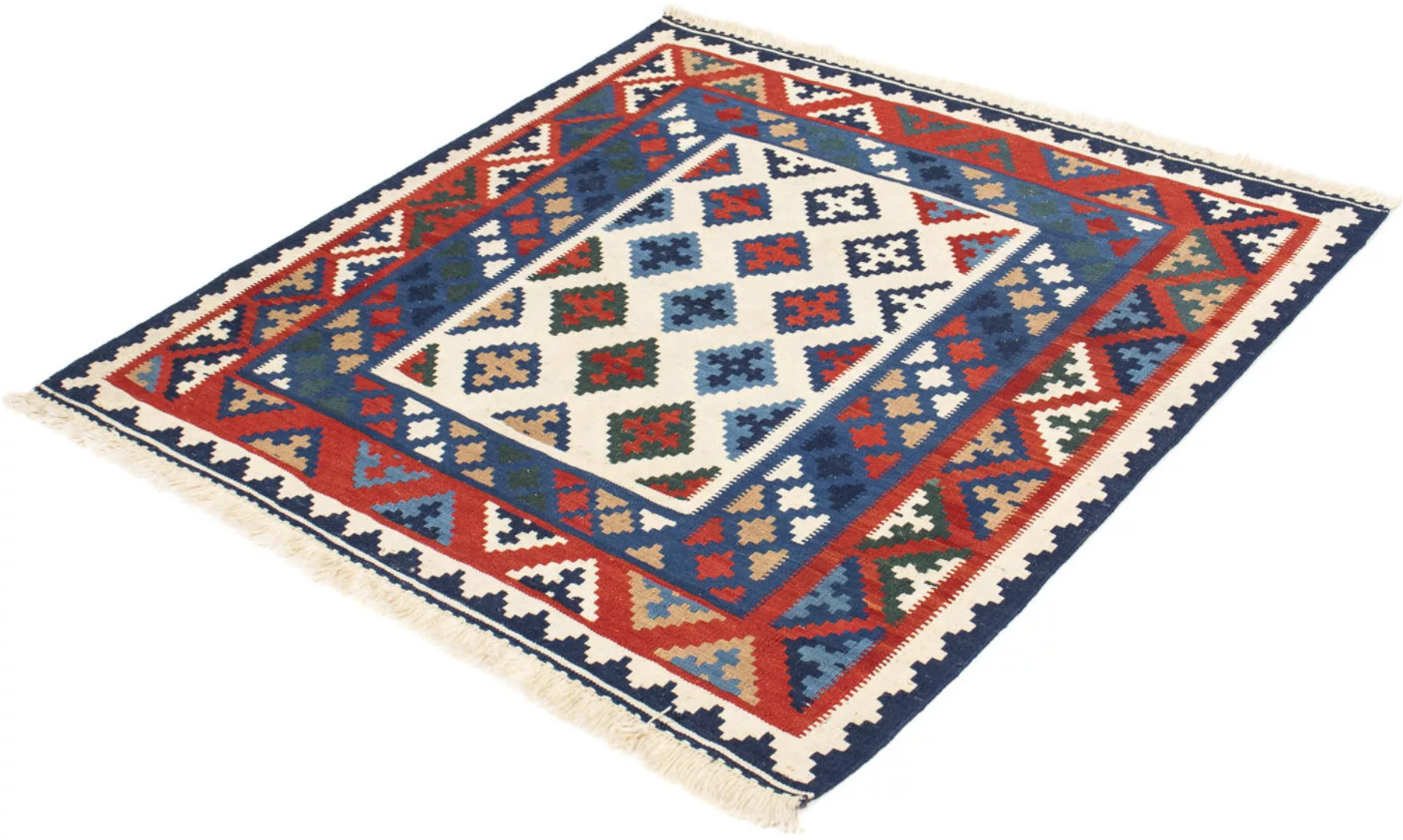 morgenland Wollteppich »Kelim - Oriental quadratisch - 104 x 102 cm - mehrf günstig online kaufen