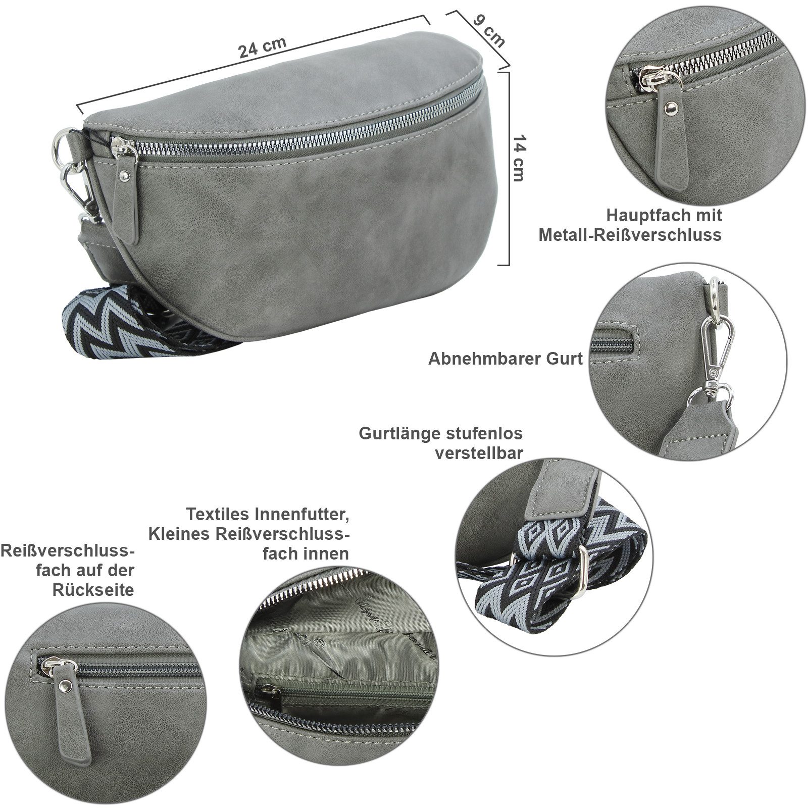 J JONES JENNIFER JONES Bauchtasche Damen günstig online kaufen