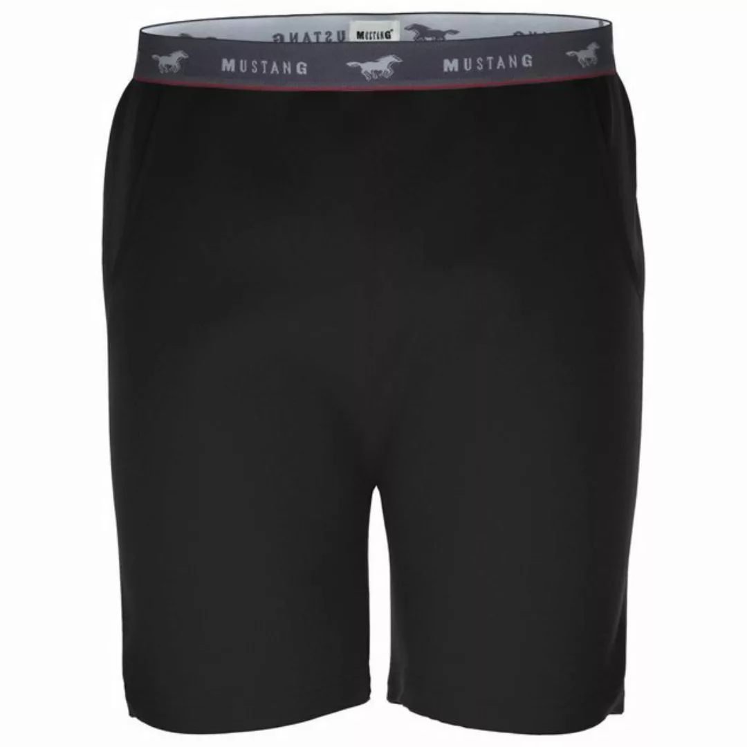 MUSTANG Shorts Bermuda Kurze Hose Sommerhose Freitzeithose roter Kontrastst günstig online kaufen