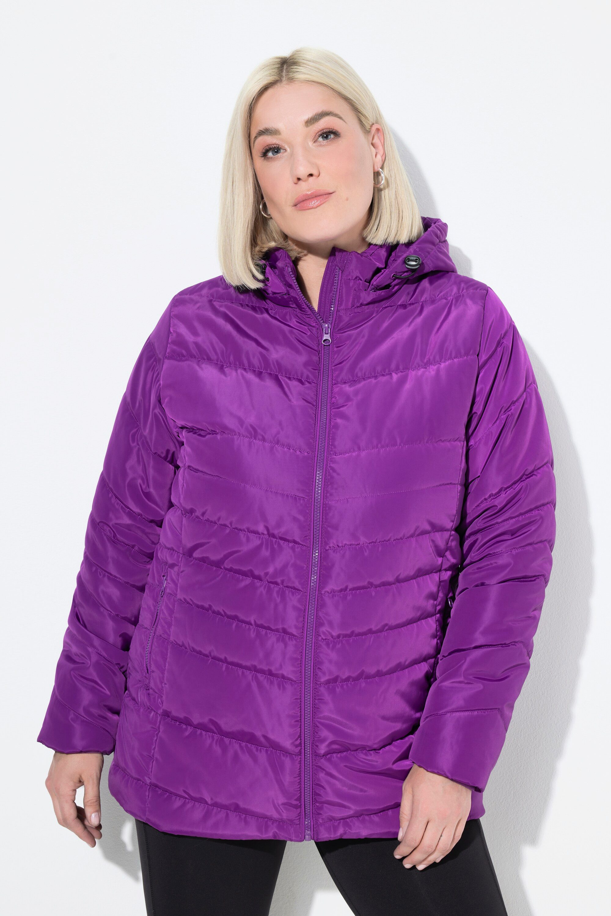 Ulla Popken Steppjacke HYPRAR Steppjacke Kapuze günstig online kaufen