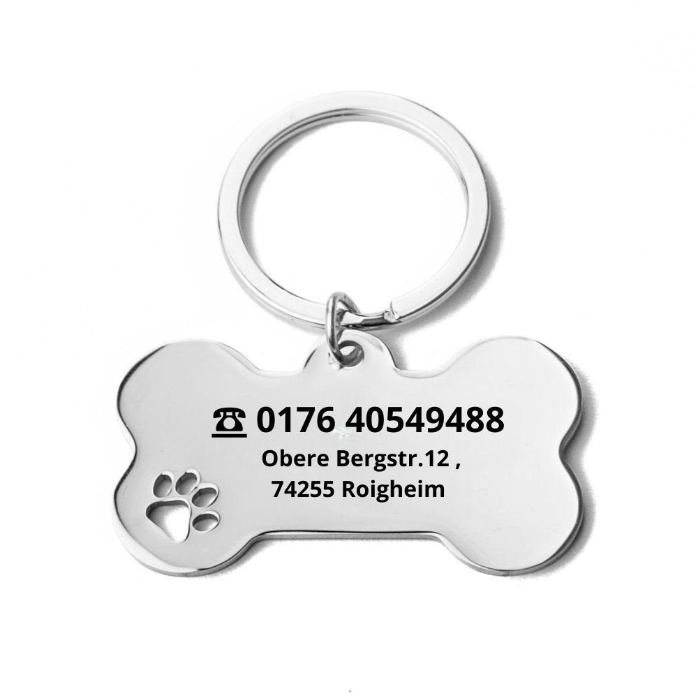 Tierluxe Dog Tag Anhänger Hundemarke (Personalisierte, günstig online kaufen