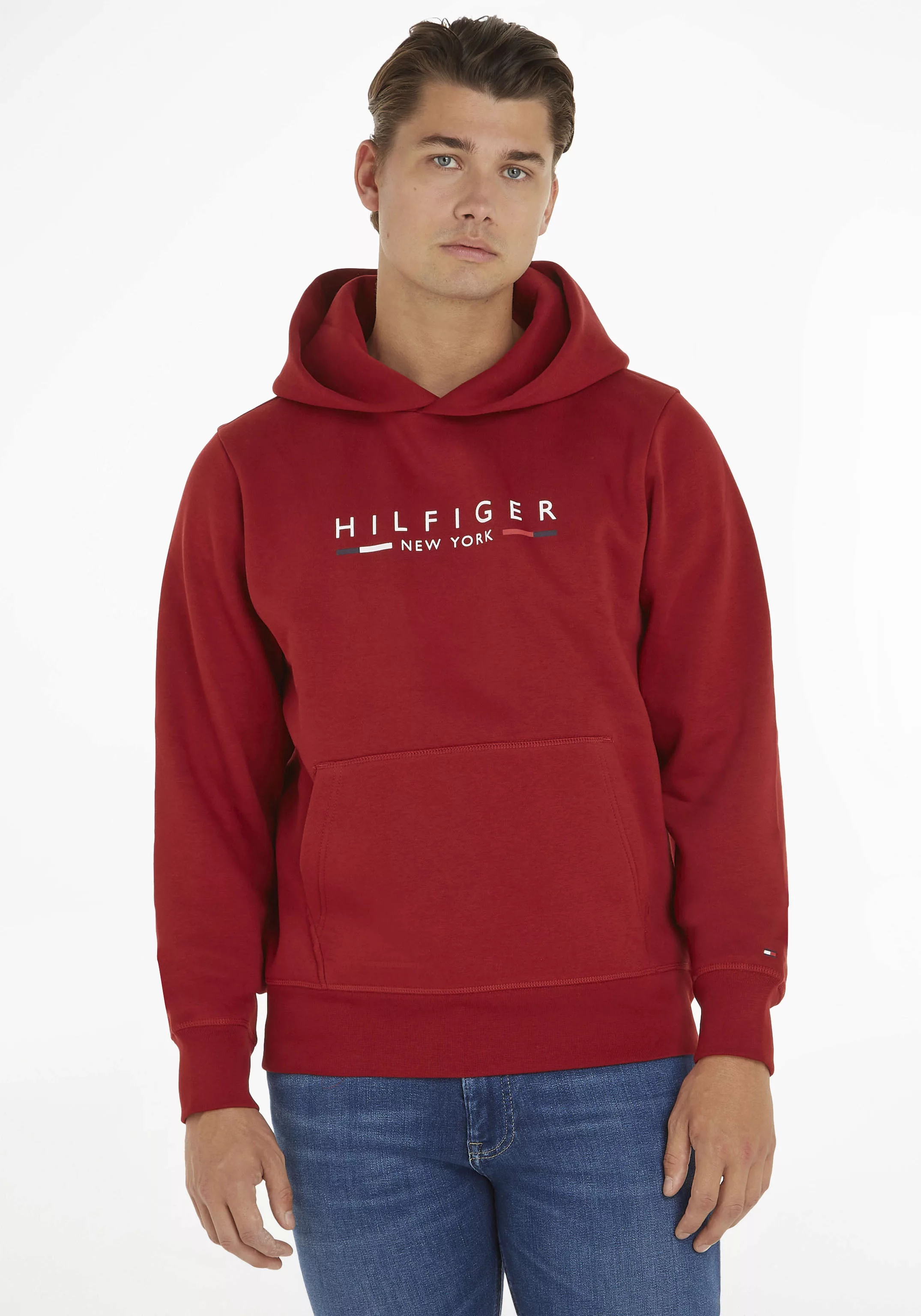 Tommy Hilfiger Hoodie "HILFIGER NEW YORK HOODY", mit Kängurutasche günstig online kaufen