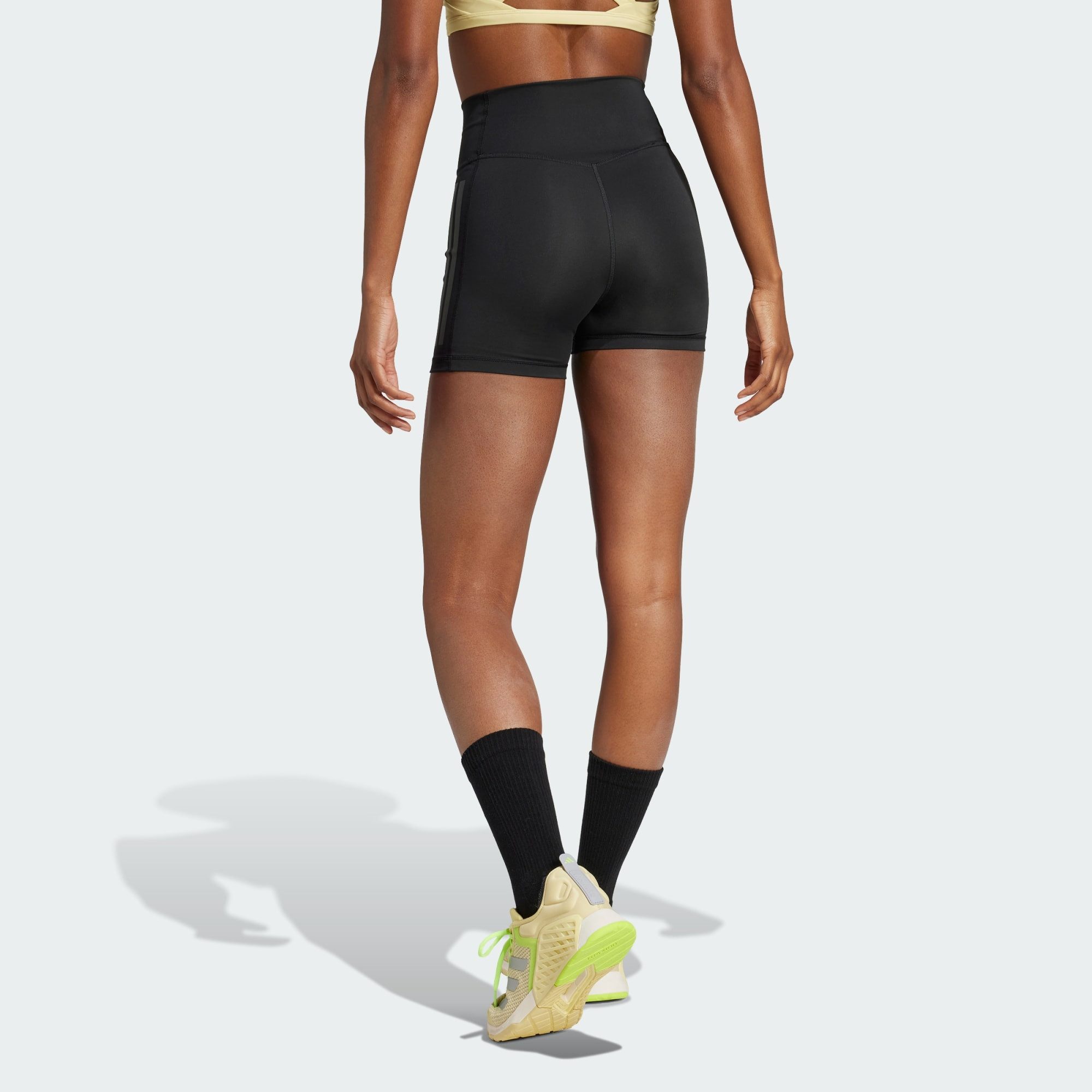 adidas Performance Trainingstights OPTIME 3-STREIFEN KURZE günstig online kaufen