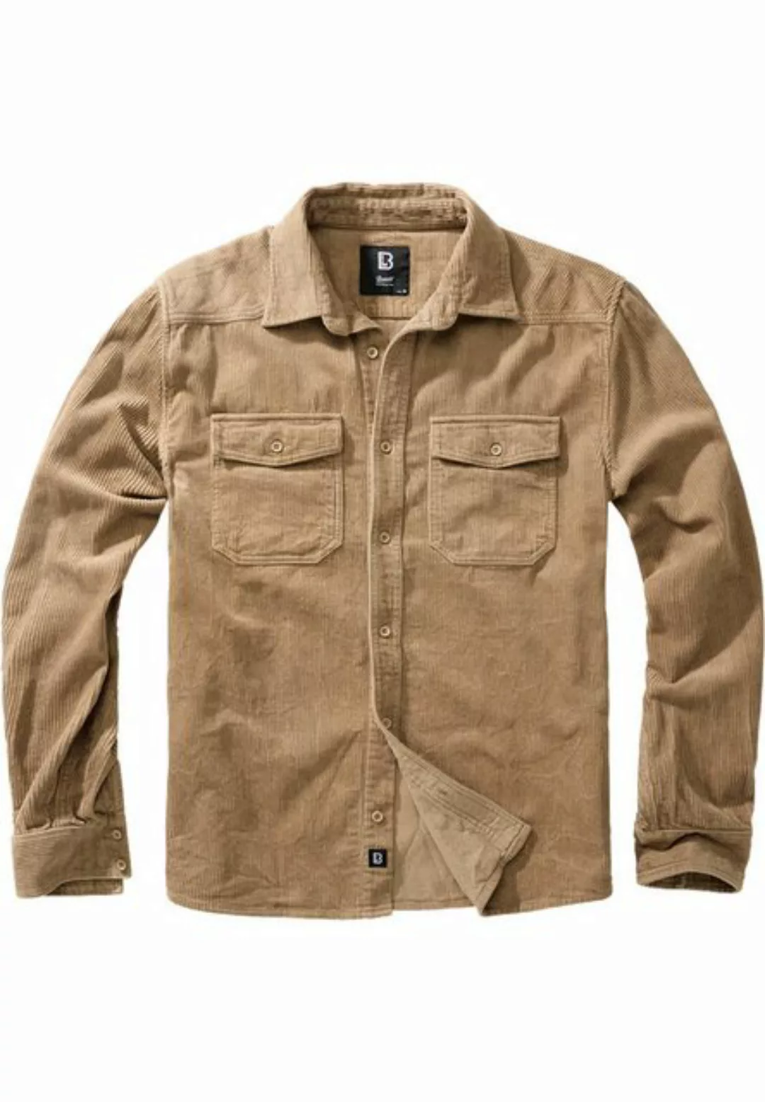 Brandit Langarmhemd Brandit Herren Corduroy Classic Shirt Long Sleeve (1-tl günstig online kaufen