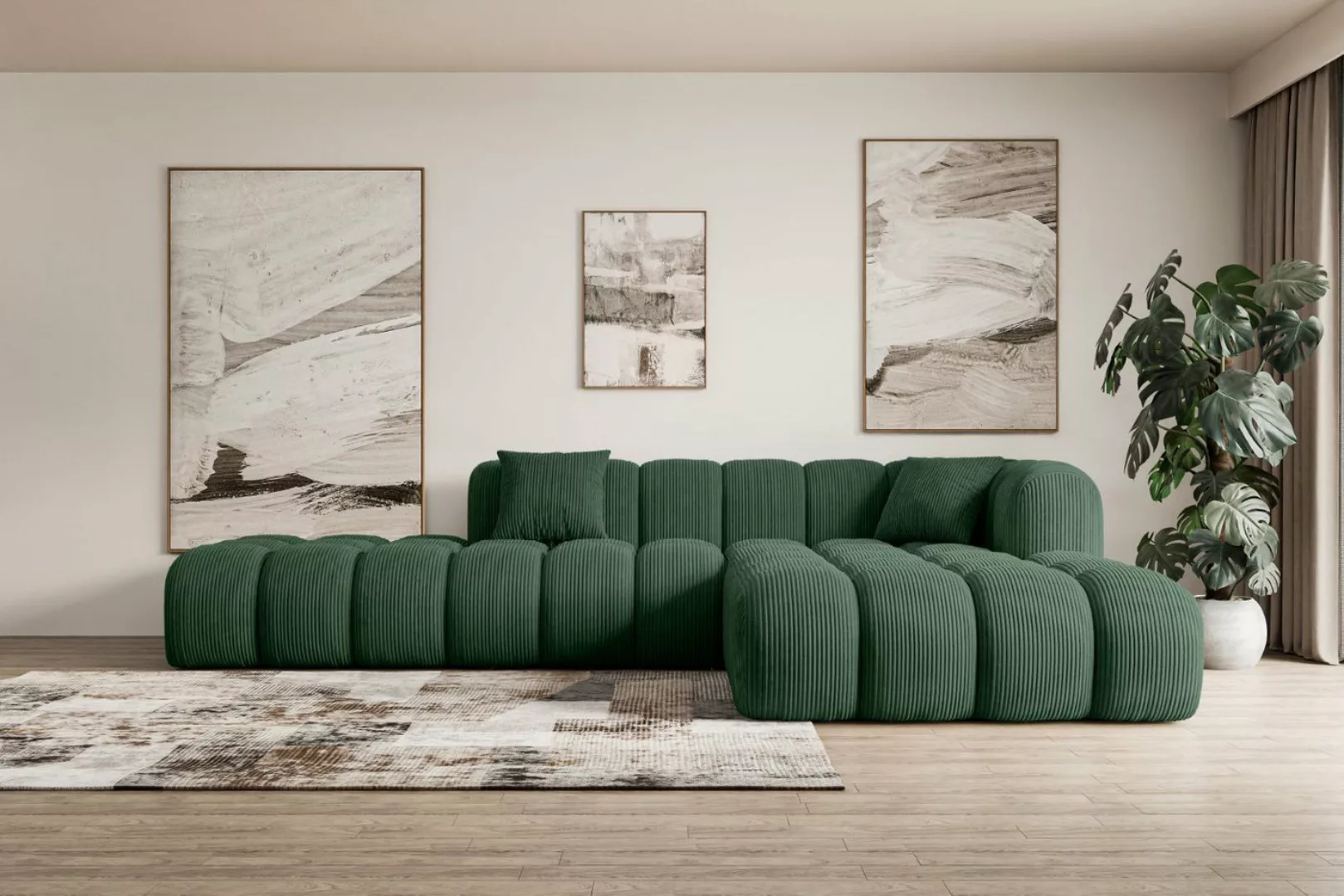 ALTDECOR Ecksofa OLEA-L2, Sofa Praktische Bequeme Funktionsecke Couch L-For günstig online kaufen