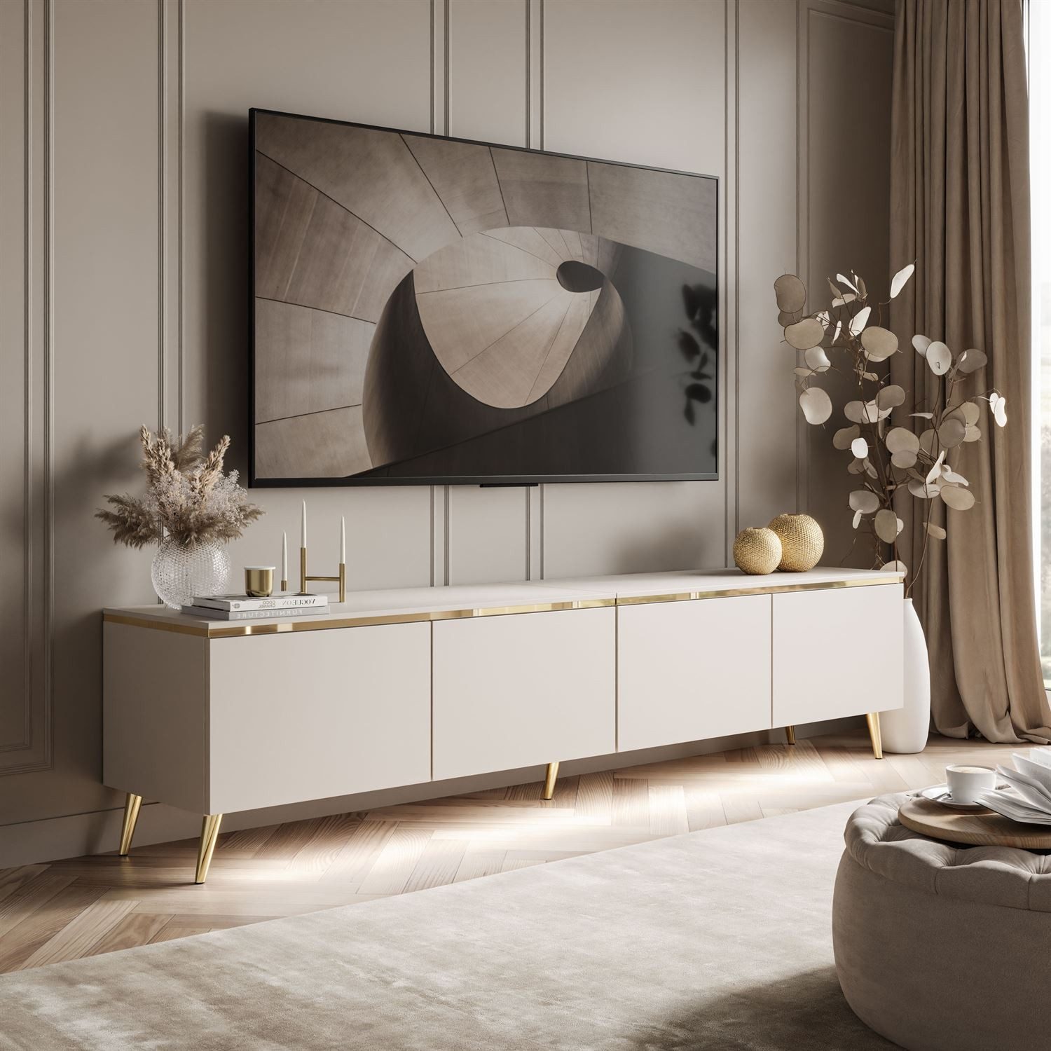 Lookway TV-Schrank CELINE KASCHMIR 200 cm günstig online kaufen