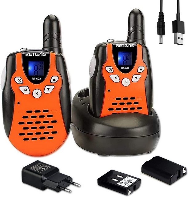 Retevis Walkie Talkie RT602 Walkie Talkie Kinder Wiederaufladbare Langstrec günstig online kaufen