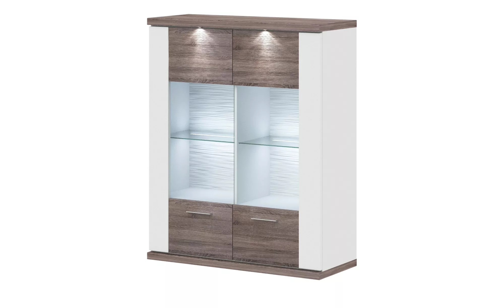 uno Hängevitrine  Toulon - holzfarben - 105 cm - 130 cm - 42 cm - Sconto günstig online kaufen