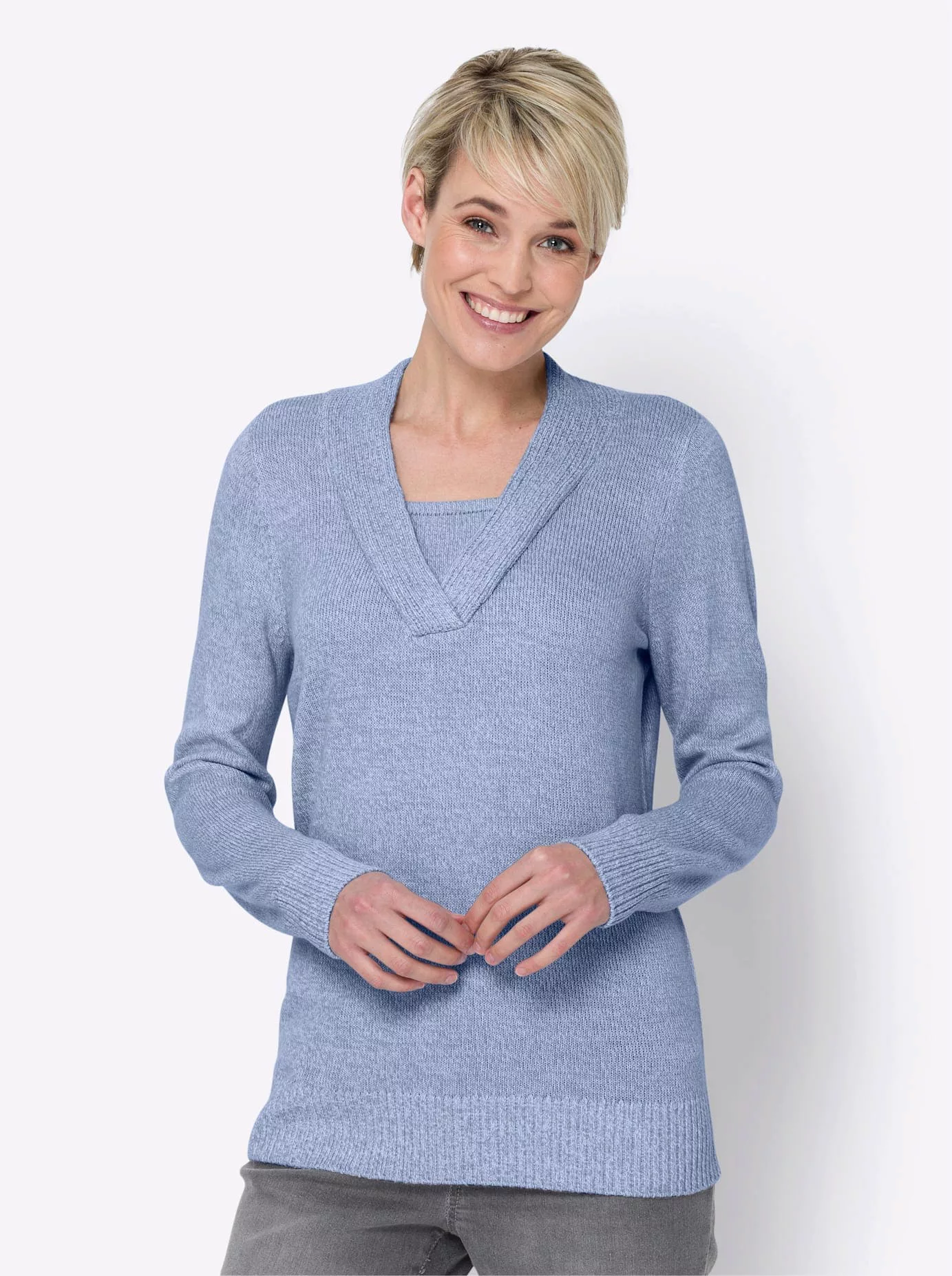 Classic Basics 2-in-1-Pullover "Pullover" günstig online kaufen