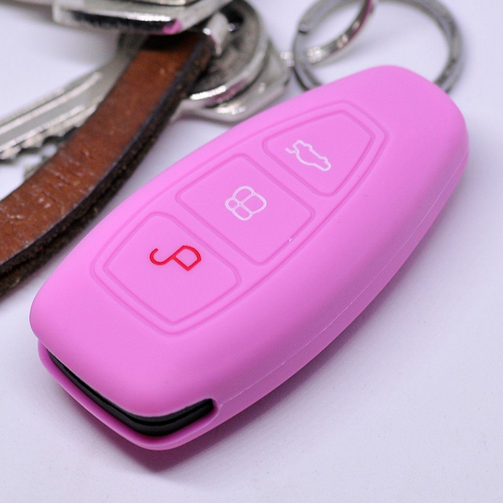 mt-key Schlüsseltasche Autoschlüssel Softcase Silikon Schutzhülle günstig online kaufen