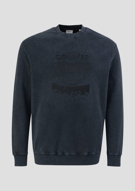 s.Oliver Sweatshirt Sweatshirt mit Grafik-Print günstig online kaufen