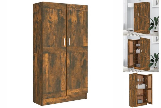 vidaXL Kleiderschrank Kleiderschrank Räuchereiche 82,5x30,5x150 cm Spanplat günstig online kaufen