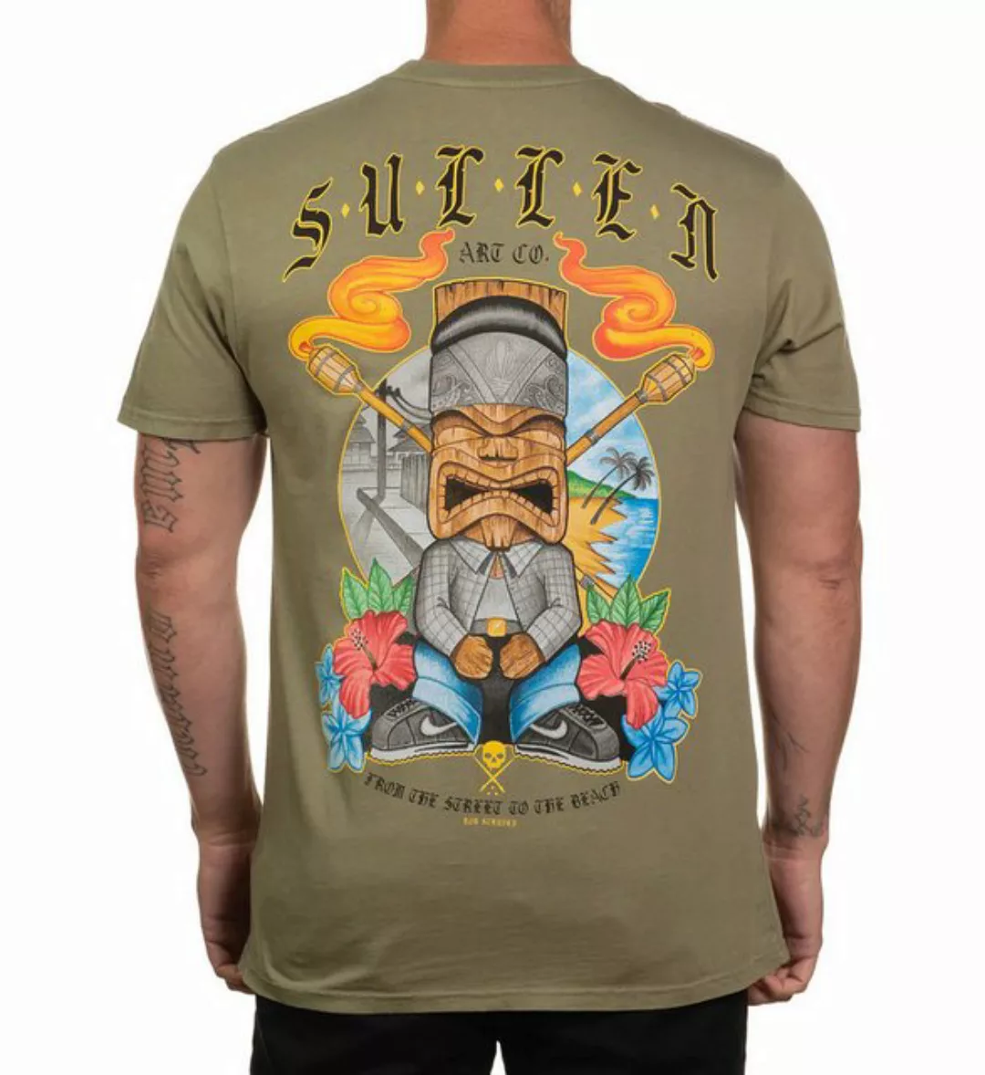 Sullen Clothing T-Shirt Tiki Cholo Sage günstig online kaufen