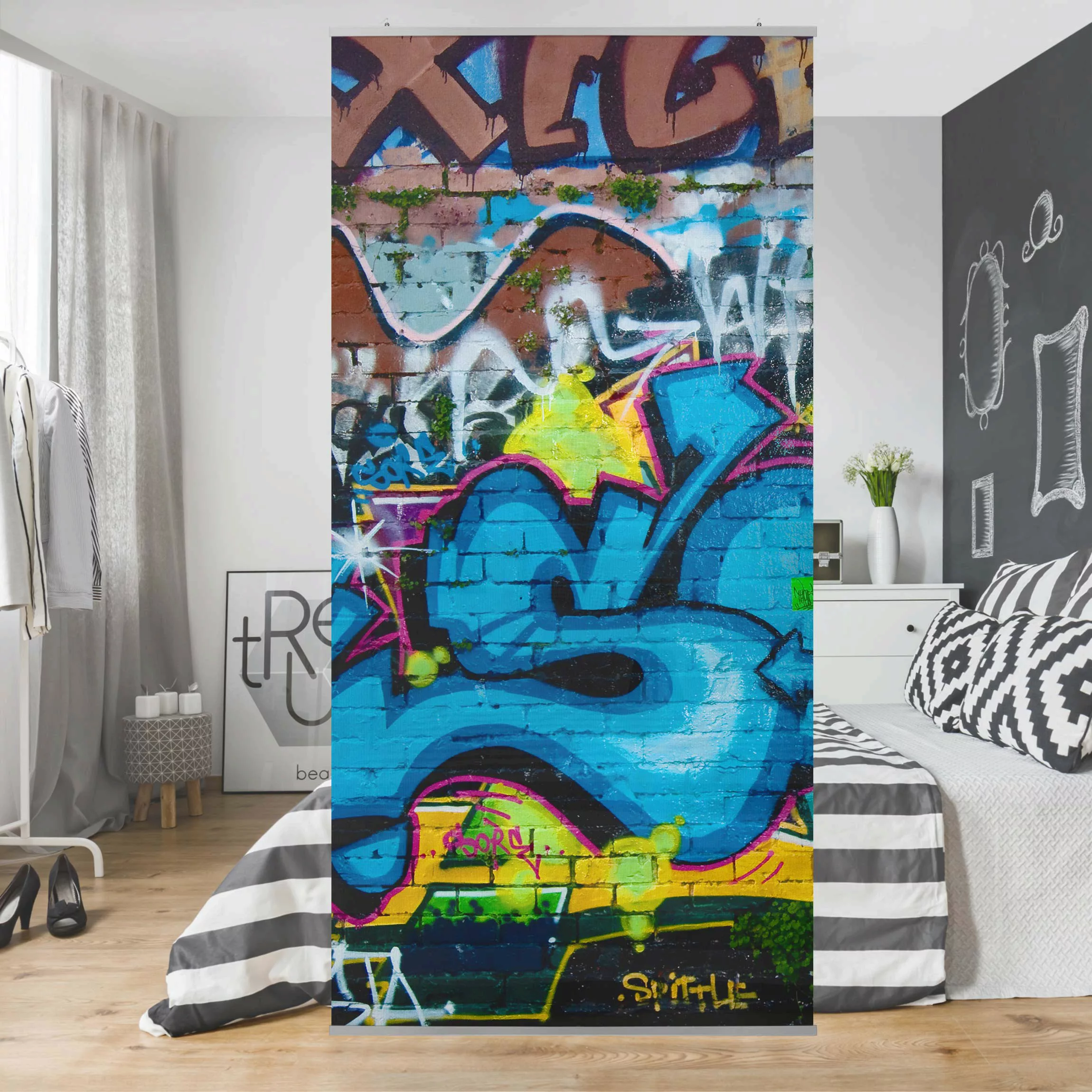 Raumteiler Colours of Graffiti günstig online kaufen