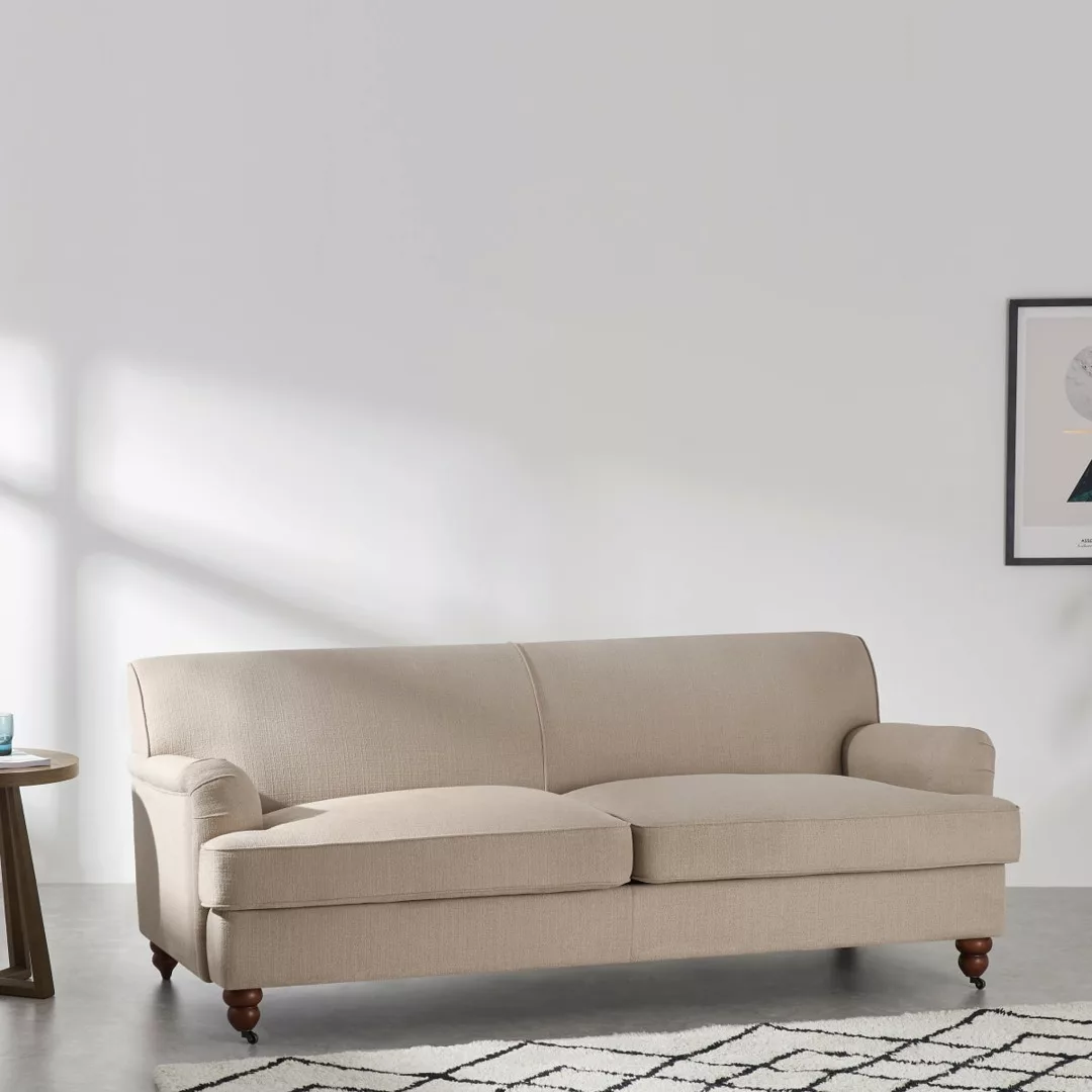 Orson 3-Sitzer Sofa, Natur - MADE.com günstig online kaufen