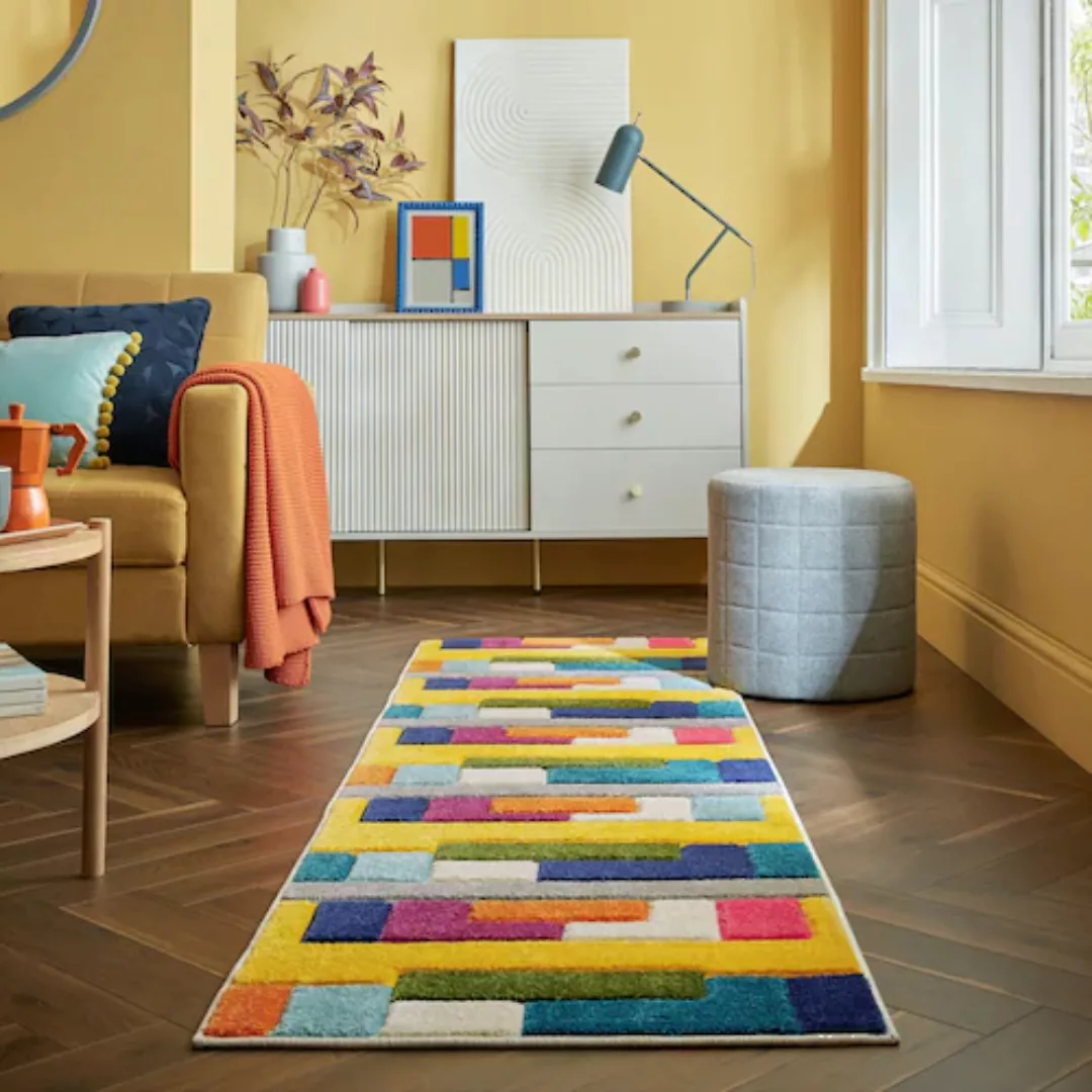 FLAIR RUGS Teppich »Spectrum«, rechteckig, 8 mm Höhe, Handgeschnitzt Teppic günstig online kaufen