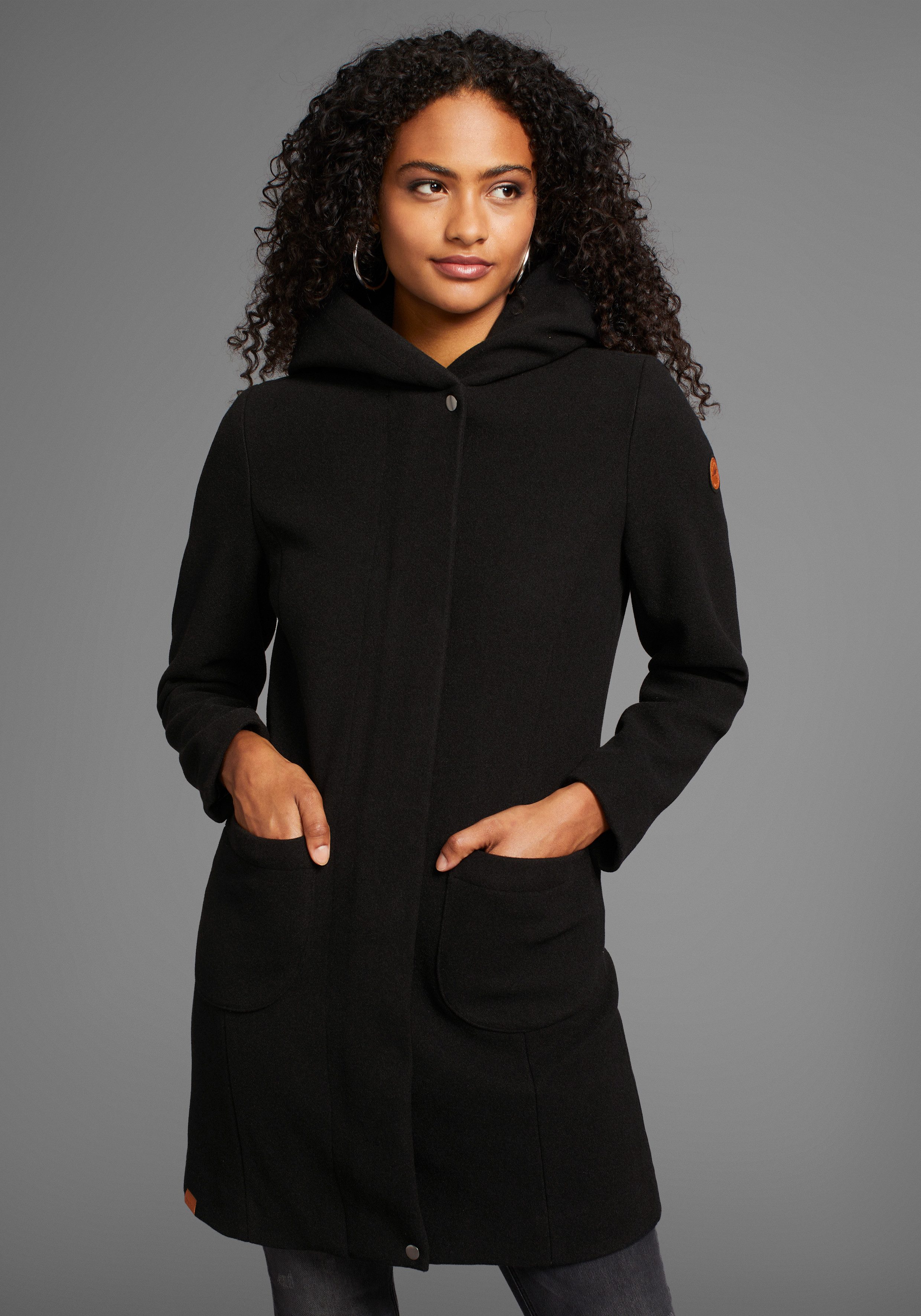 KangaROOS Kurzmantel mit großer Kapuze und günstig online kaufen