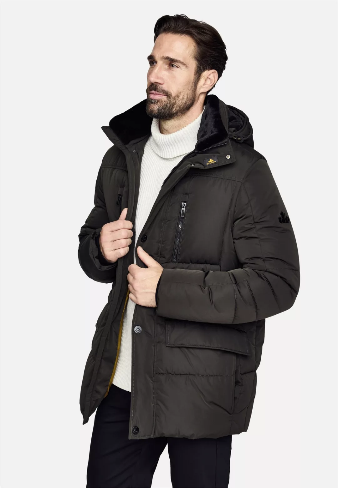New Canadian Outdoorjacke "dry iQ-Funktionsjacke", mit abnehmbarem Fellkrag günstig online kaufen