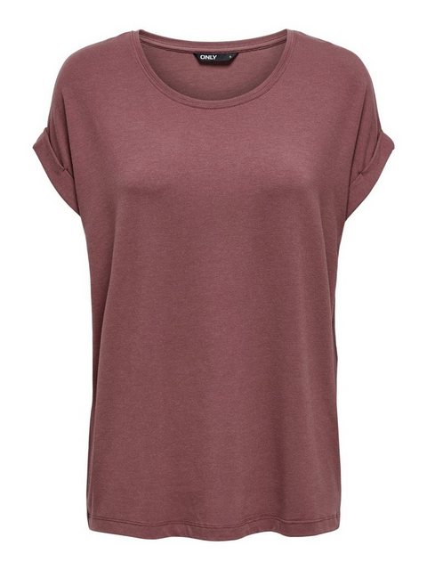 ONLY T-Shirt Einfarbiges T-Shirt Rundhals Kurzarm Oberteil ONLMOSTER (1-tlg günstig online kaufen