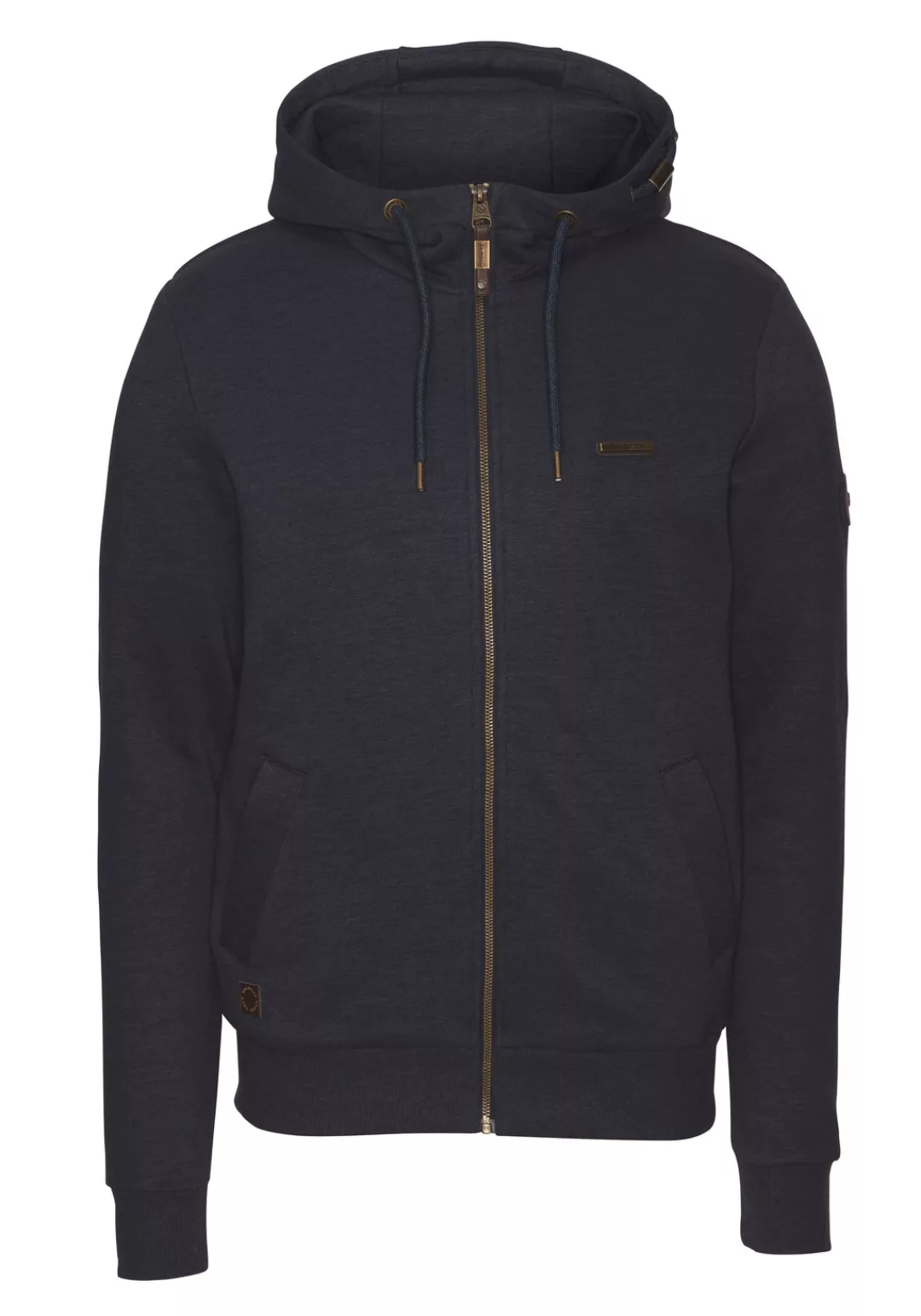 Ragwear Sweatjacke "NATTE ZIP CORE", praktische Kapuze mit Kordelzug günstig online kaufen