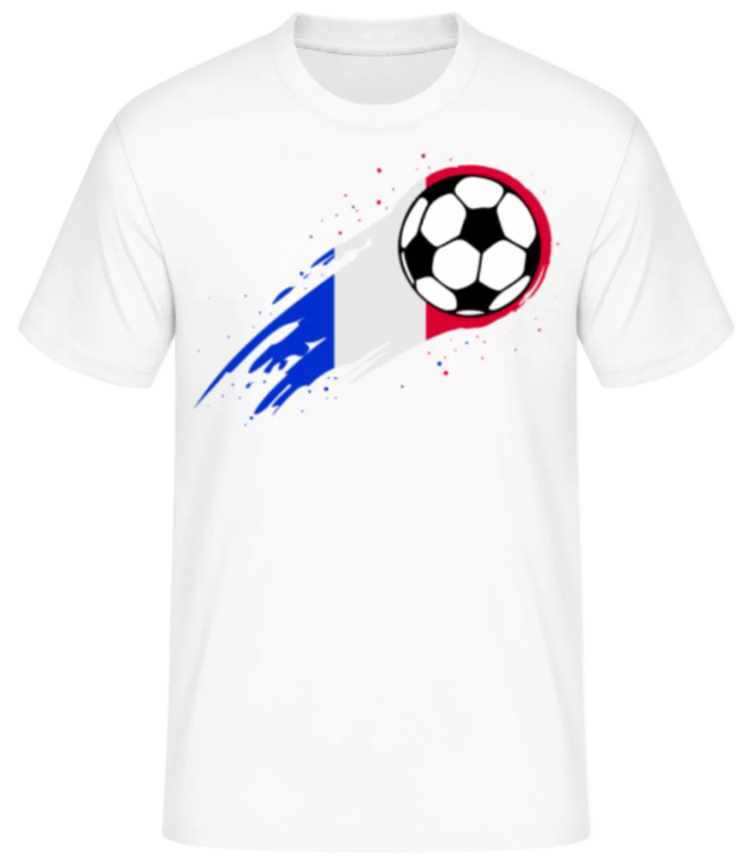 Frankreich Fahne Fußball · Männer Basic T-Shirt günstig online kaufen