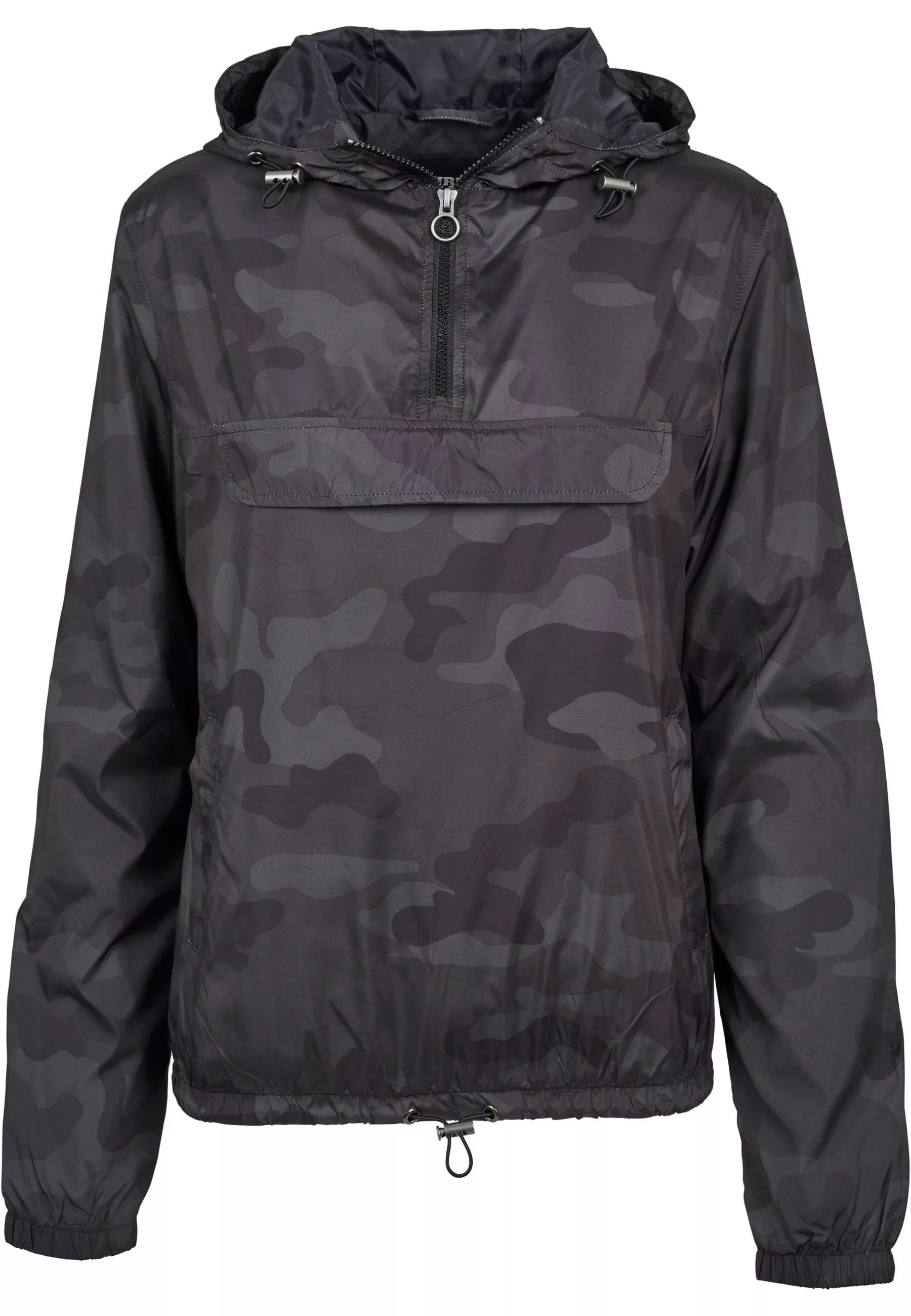 URBAN CLASSICS Windbreaker "Urban Classics Damen Ladies Camo Pull Over Jack günstig online kaufen