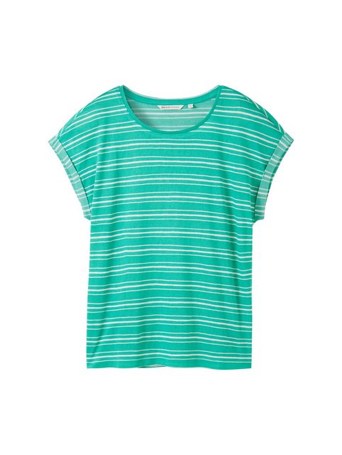 TOM TAILOR T-Shirt crispy stripe T-Shir günstig online kaufen