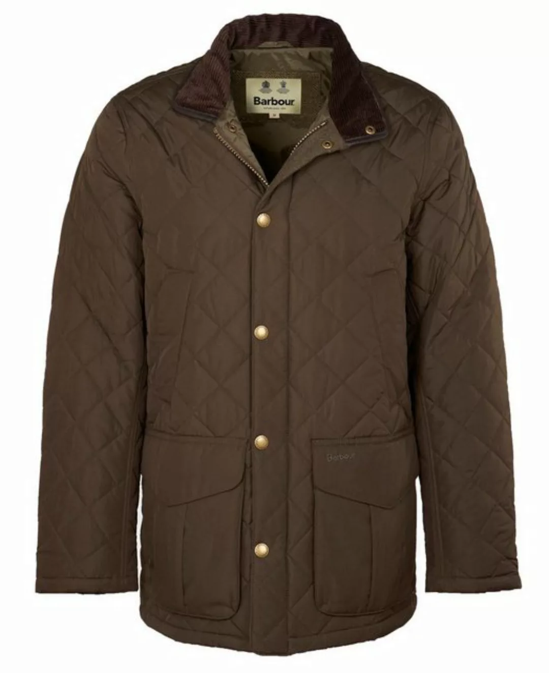 Barbour Outdoorjacke BARBOUR Steppjacke Devon Olive günstig online kaufen