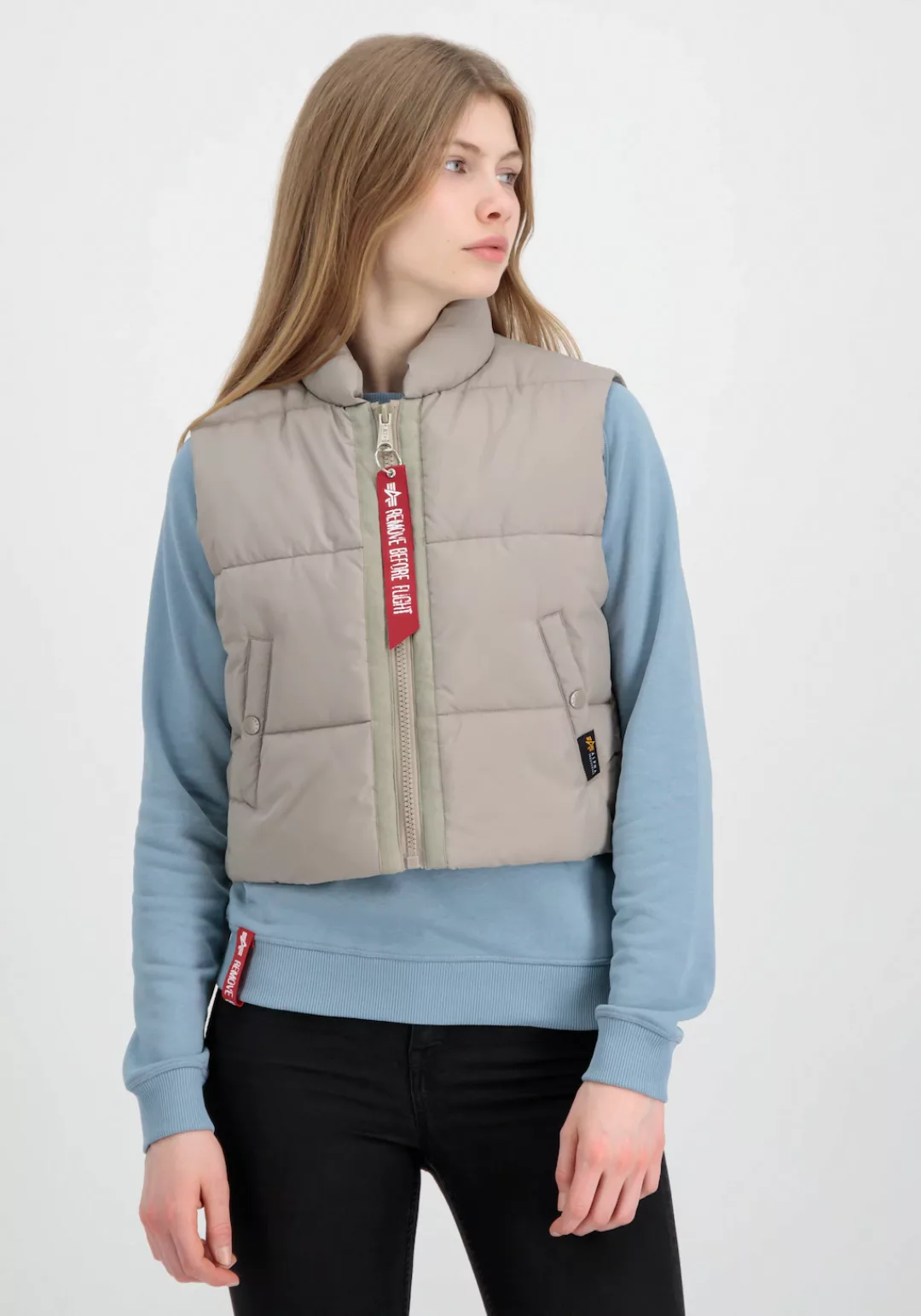 Alpha Industries Blouson "ALPHA INDUSTRIES Women - Vests Puffer Vest Croppe günstig online kaufen