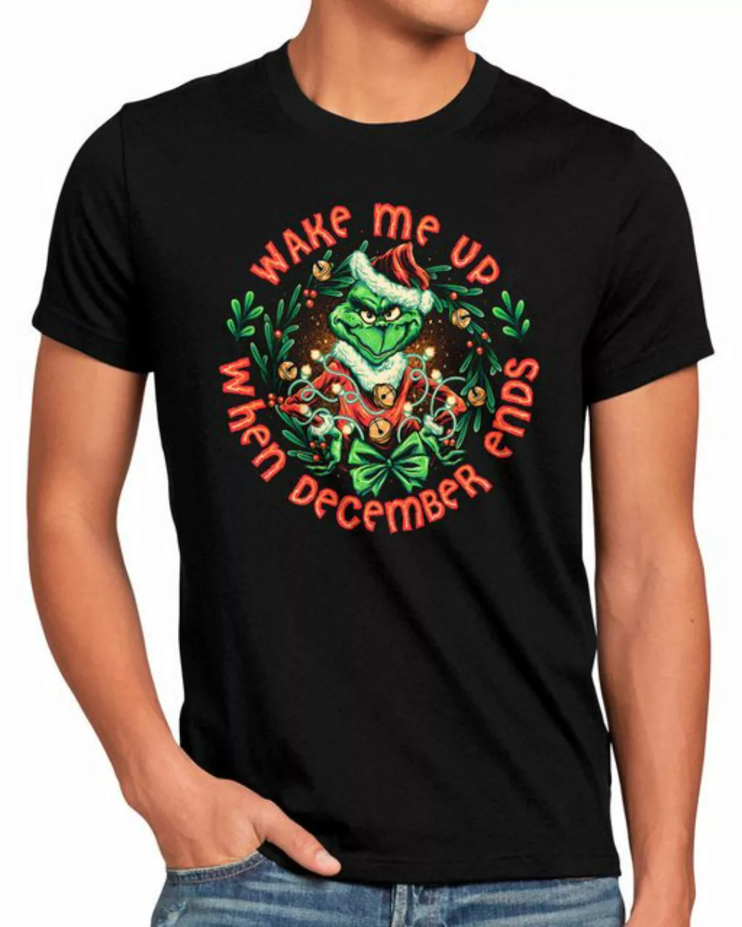 style3 T-Shirt Wake Me Up der grinch whoville sweater weihnachts-pullover u günstig online kaufen