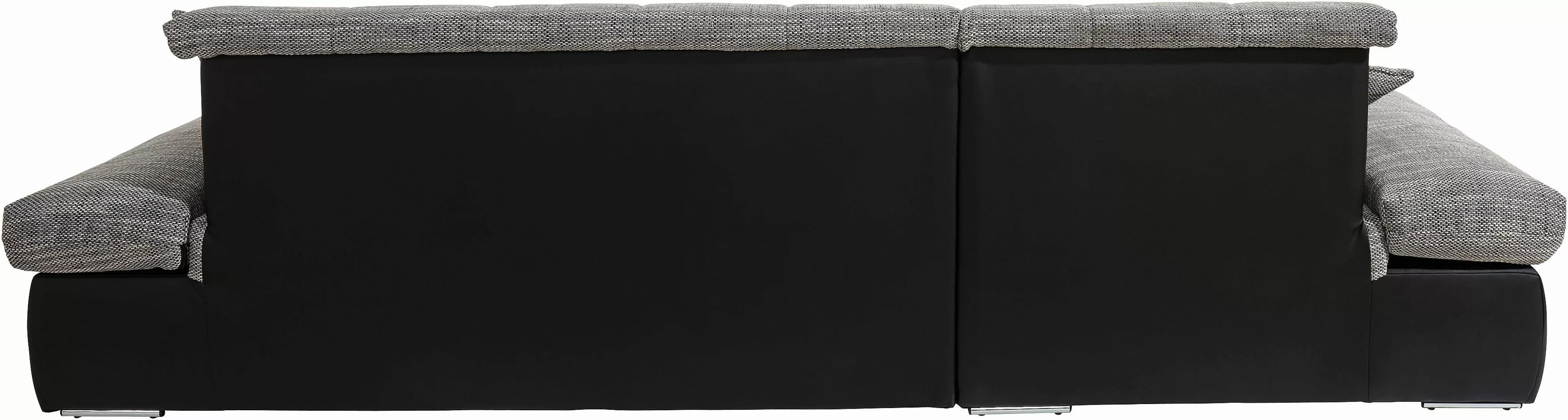 DOMO collection Ecksofa "NMoric incl. Zierkissen B/T/H: 273/216/80 cm L-For günstig online kaufen