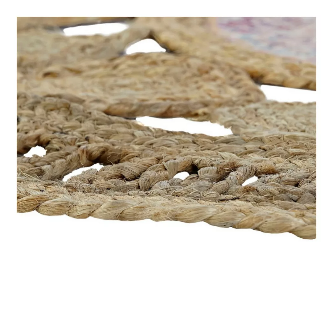 Teppich Dkd Home Decor Jute Baumwolle Boho (160 X 160 X 0.5 Cm) günstig online kaufen