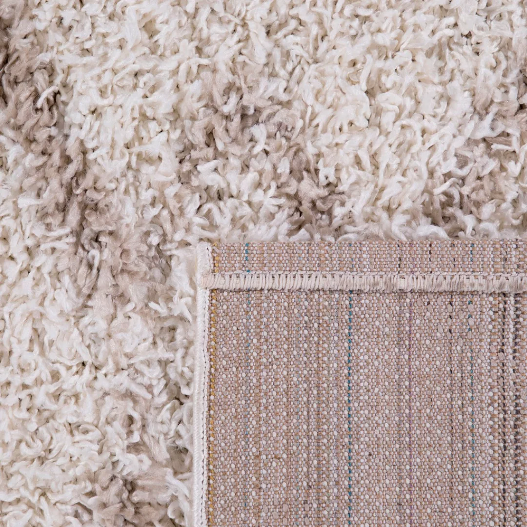 Paco Home Hochflor-Teppich »Kalmar 447«, rund, Shaggy, Scandi Design, moder günstig online kaufen