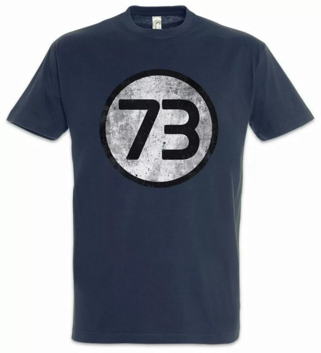 Urban Backwoods Print-Shirt Black Number 73 The Logo Herren T-Shirt Big She günstig online kaufen