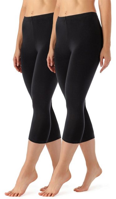 Merry Style Leggings Damen Caprihose 3/4 Hose MS10-144 (2-tlg) aus Viskose, günstig online kaufen