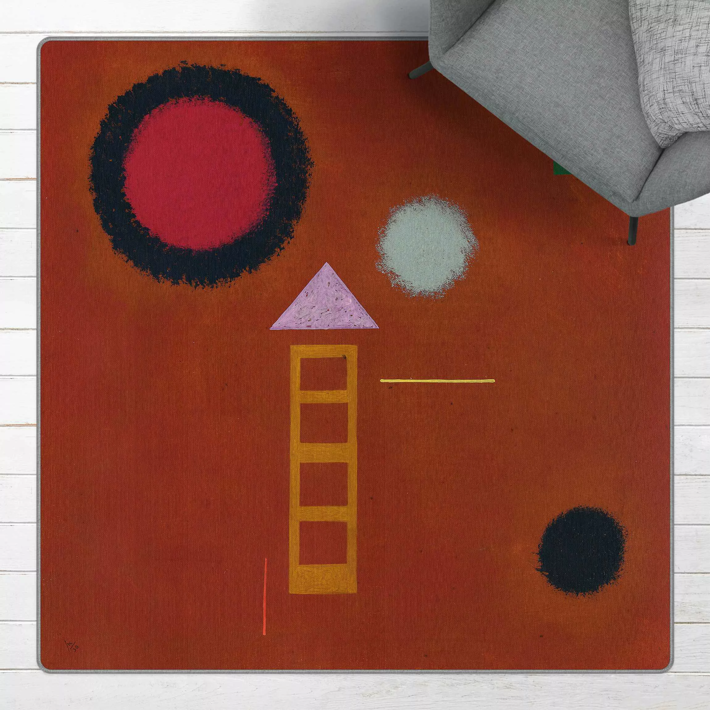 Teppich Wassily Kandinsky - Beruhigt günstig online kaufen