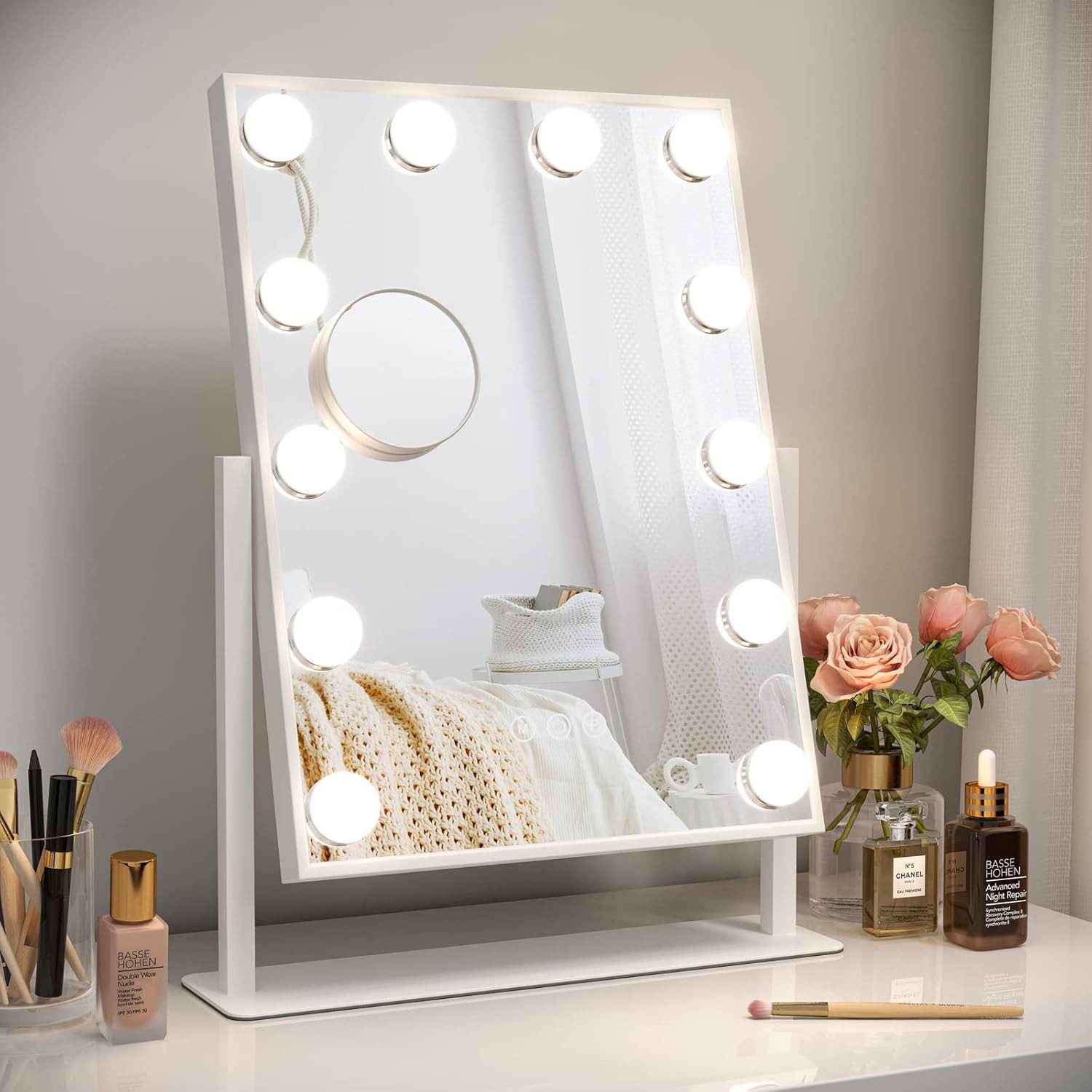 MODFU Spiegel LED Hollywood Tischspiegel Vanity günstig online kaufen