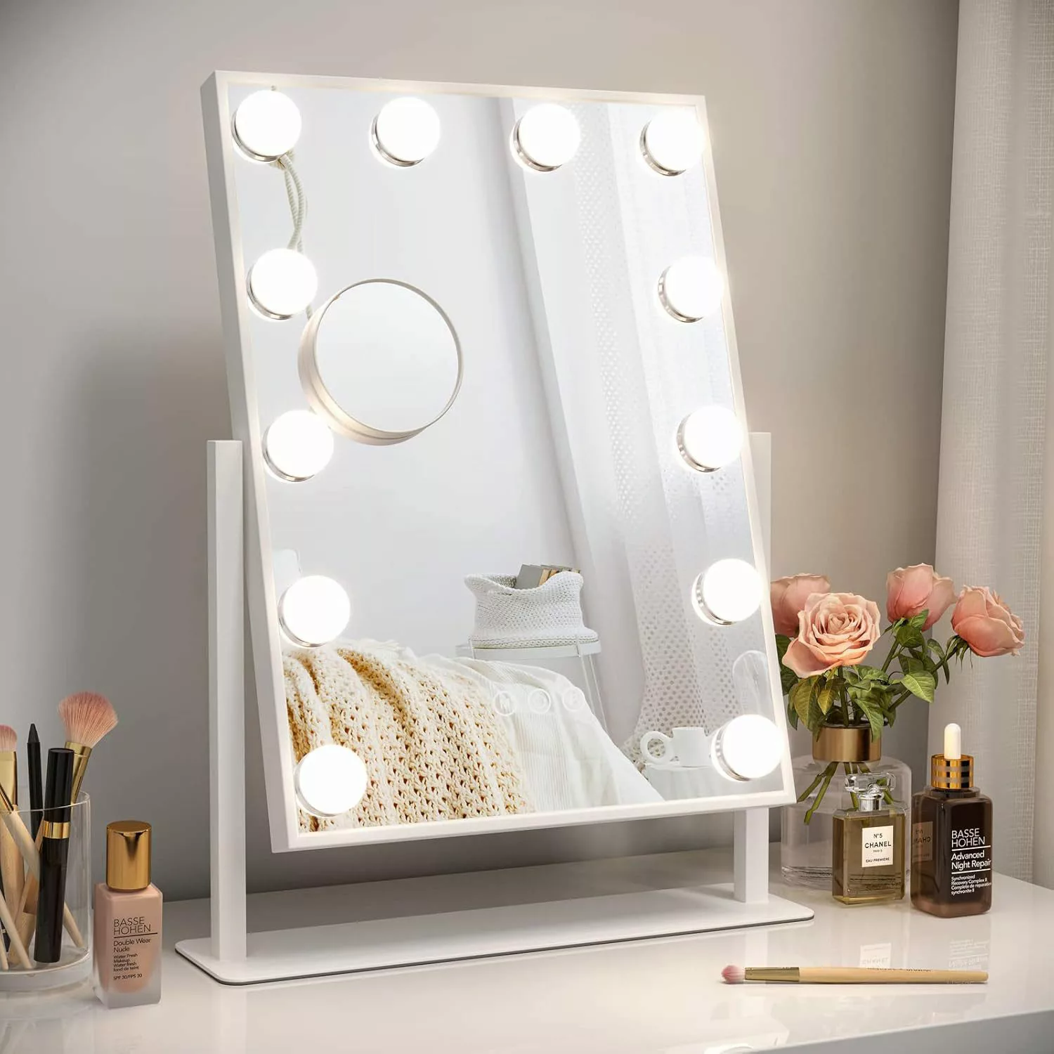 MODFU Spiegel LED Hollywood Tischspiegel Vanity günstig online kaufen