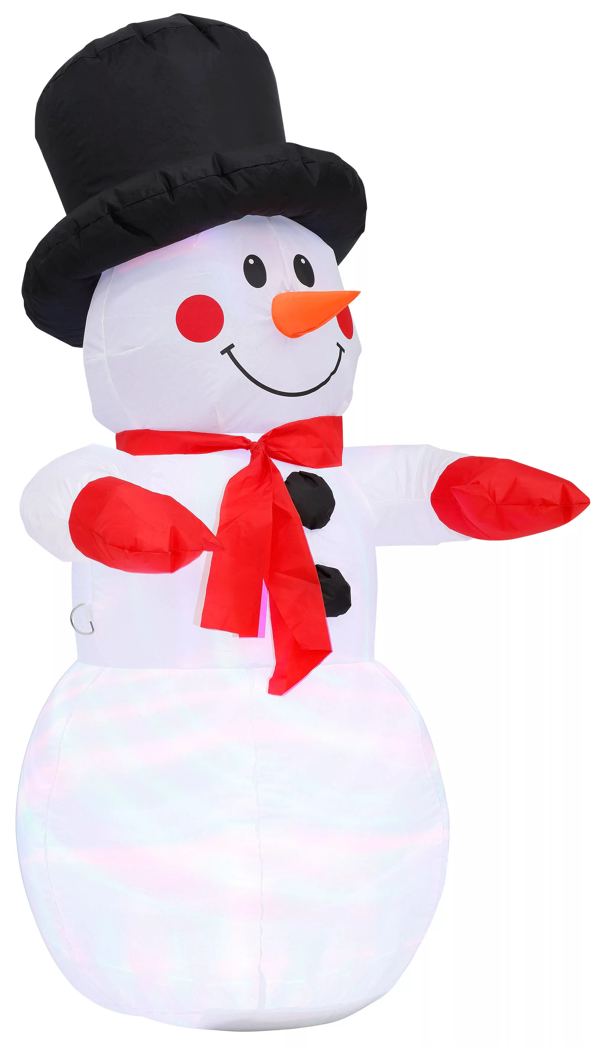 BONETTI LED Dekofigur "Weihnachtsdeko aussen", selbstaufblasender Schneeman günstig online kaufen