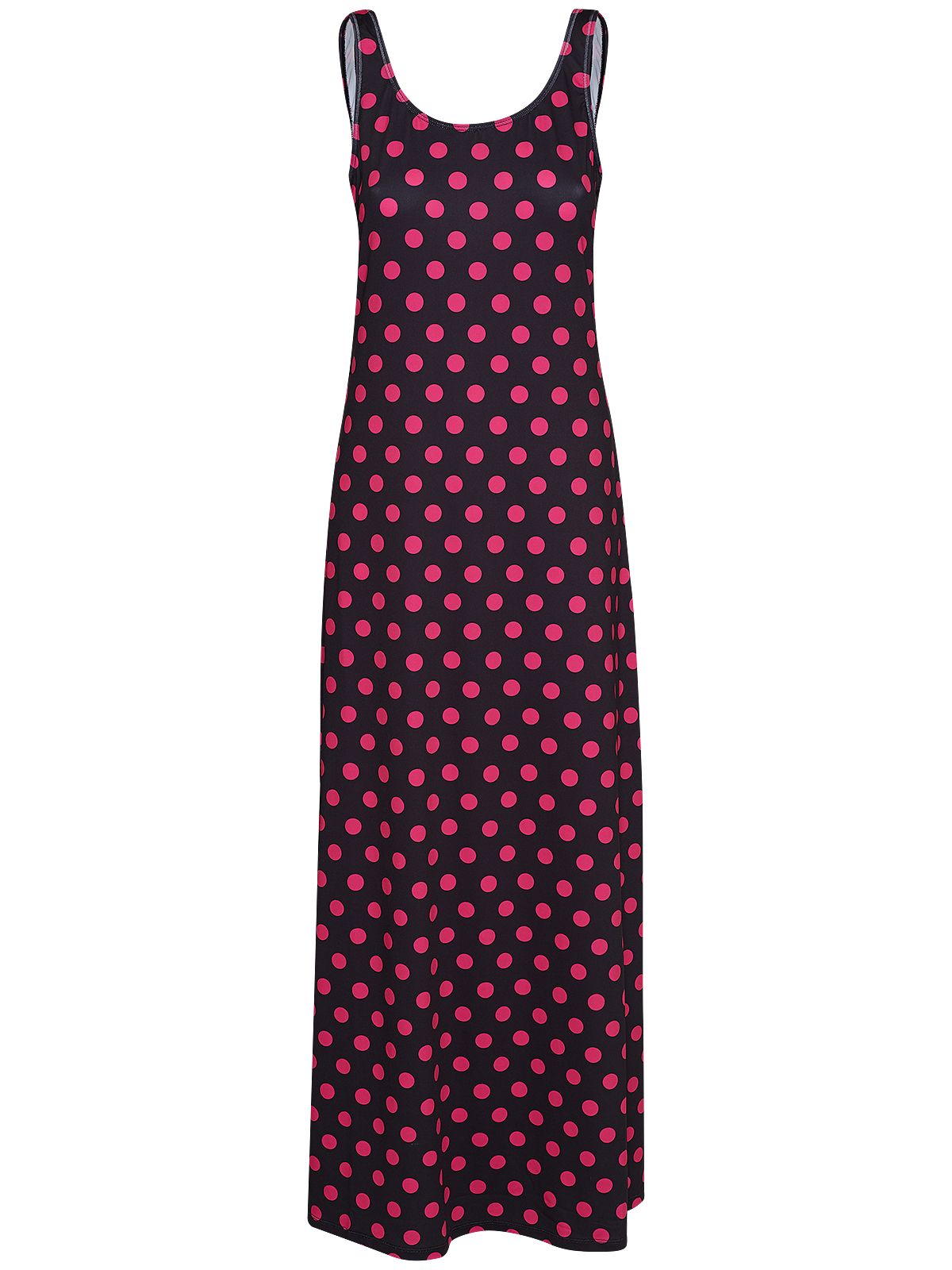 Pussy Deluxe Classic Pink Dotties Damen Strandkleid schwarz allover günstig online kaufen