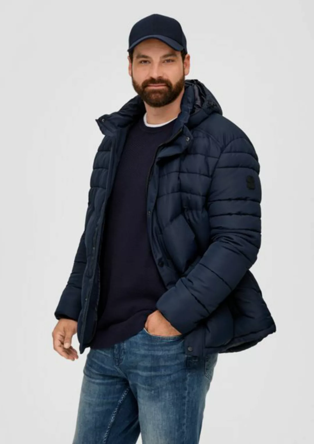 s.Oliver Outdoorjacke Sportive Steppjacke in strukturierter Qualität günstig online kaufen