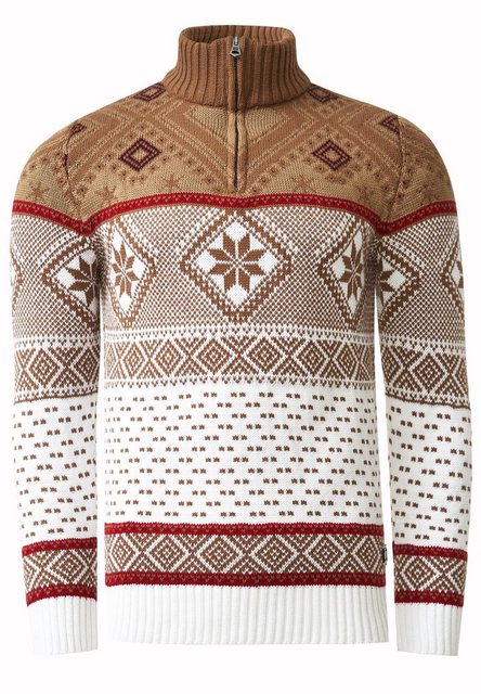 Rusty Neal Strickpullover mit winterlichem Muster günstig online kaufen