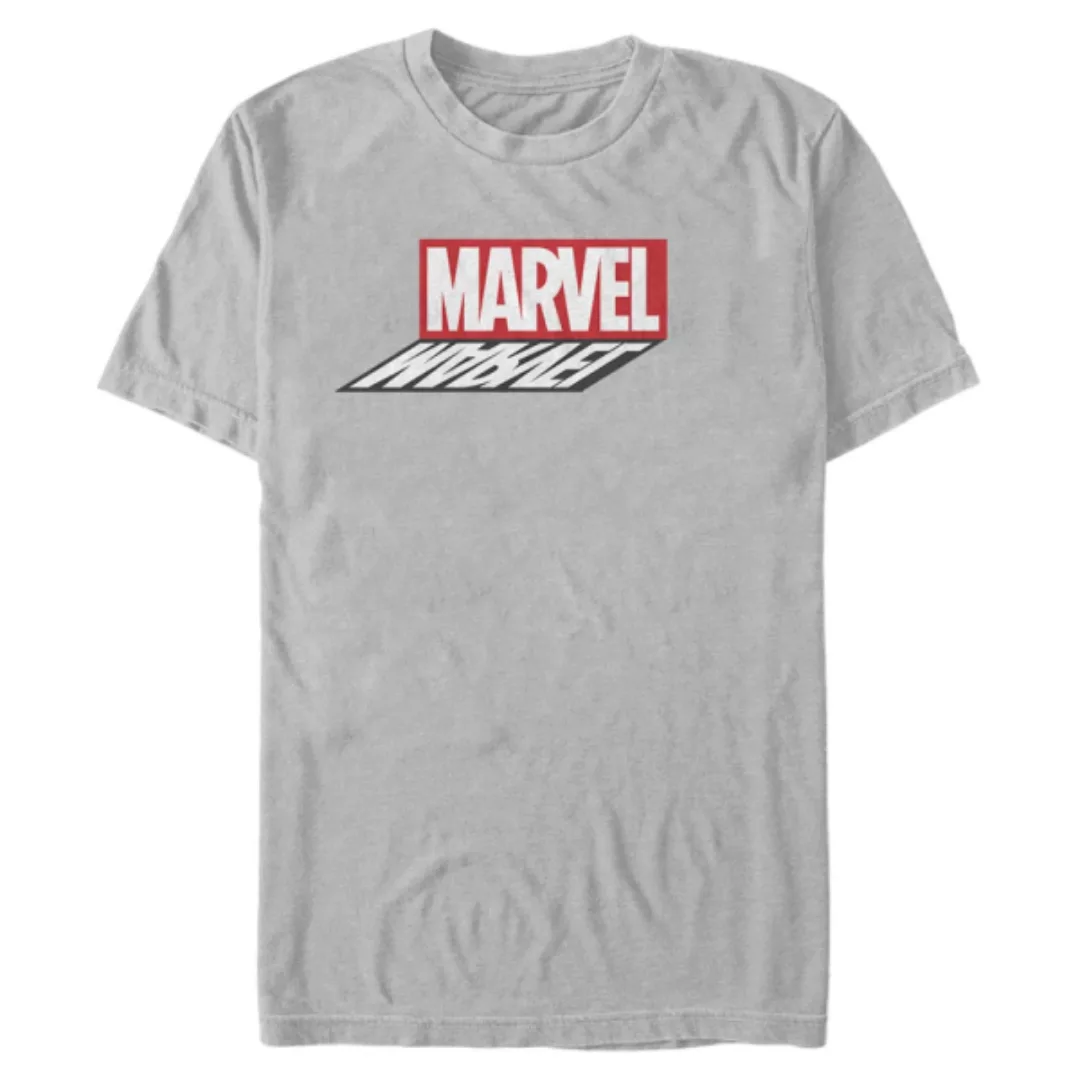 Marvel - Logo Shadow - Männer T-Shirt günstig online kaufen