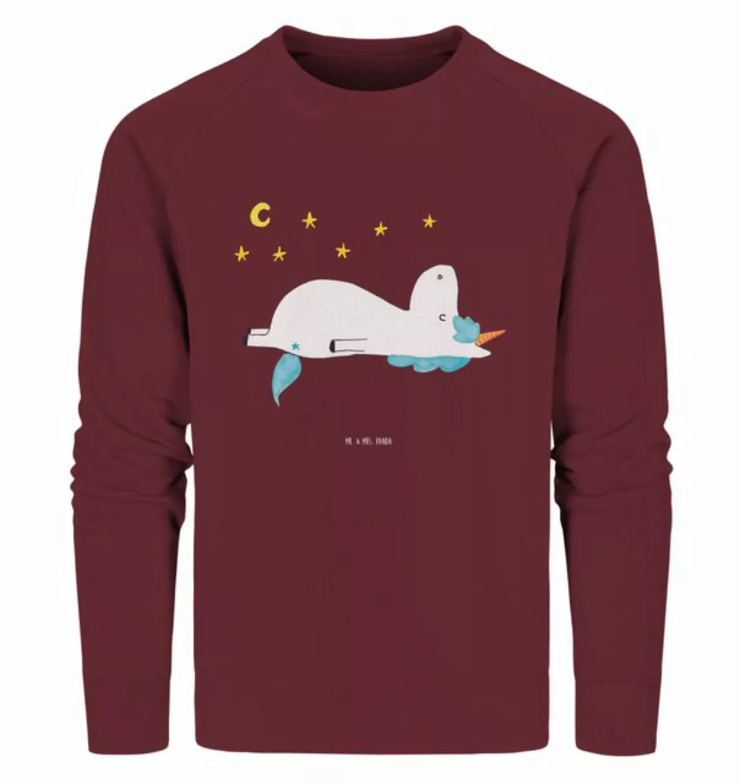 Mr. & Mrs. Panda Longpullover Größe L Einhorn Sternenhimmel - Burgundy - Ge günstig online kaufen