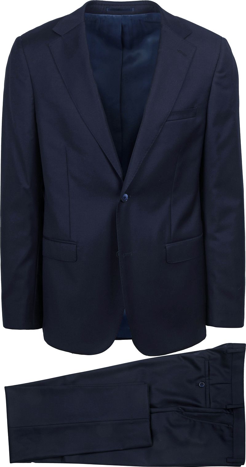 Suitable Suit Wool Navy - Größe 48 günstig online kaufen