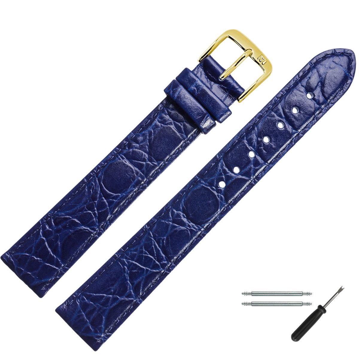 MARBURGER Uhrenarmband 20mm Leder XL Extra günstig online kaufen