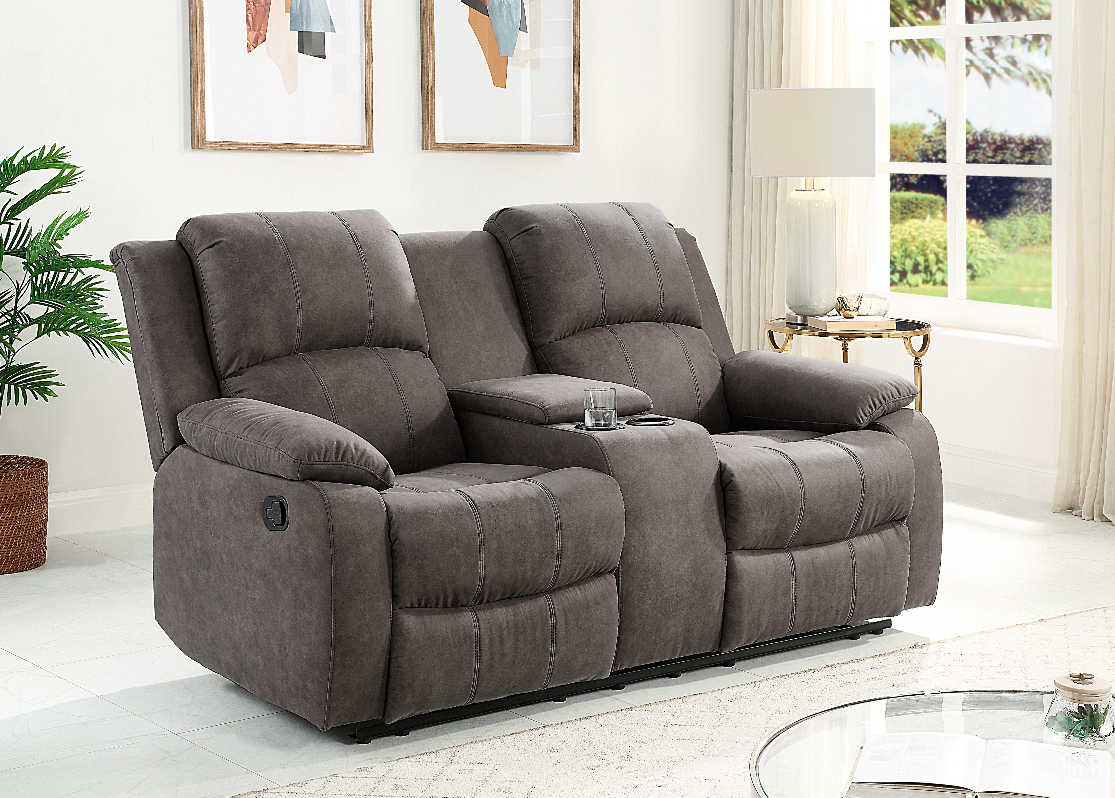 ATLANTIC home collection 2-Sitzer "Cicero", mit Relaxfunktion, Federkern un günstig online kaufen