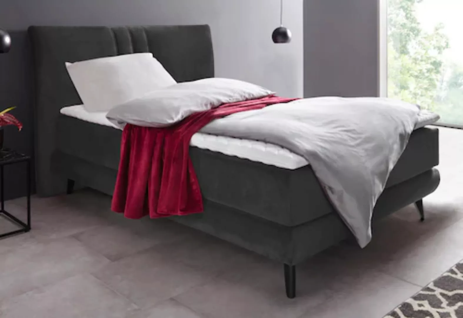 Places of Style Boxspringbett "Skien" günstig online kaufen