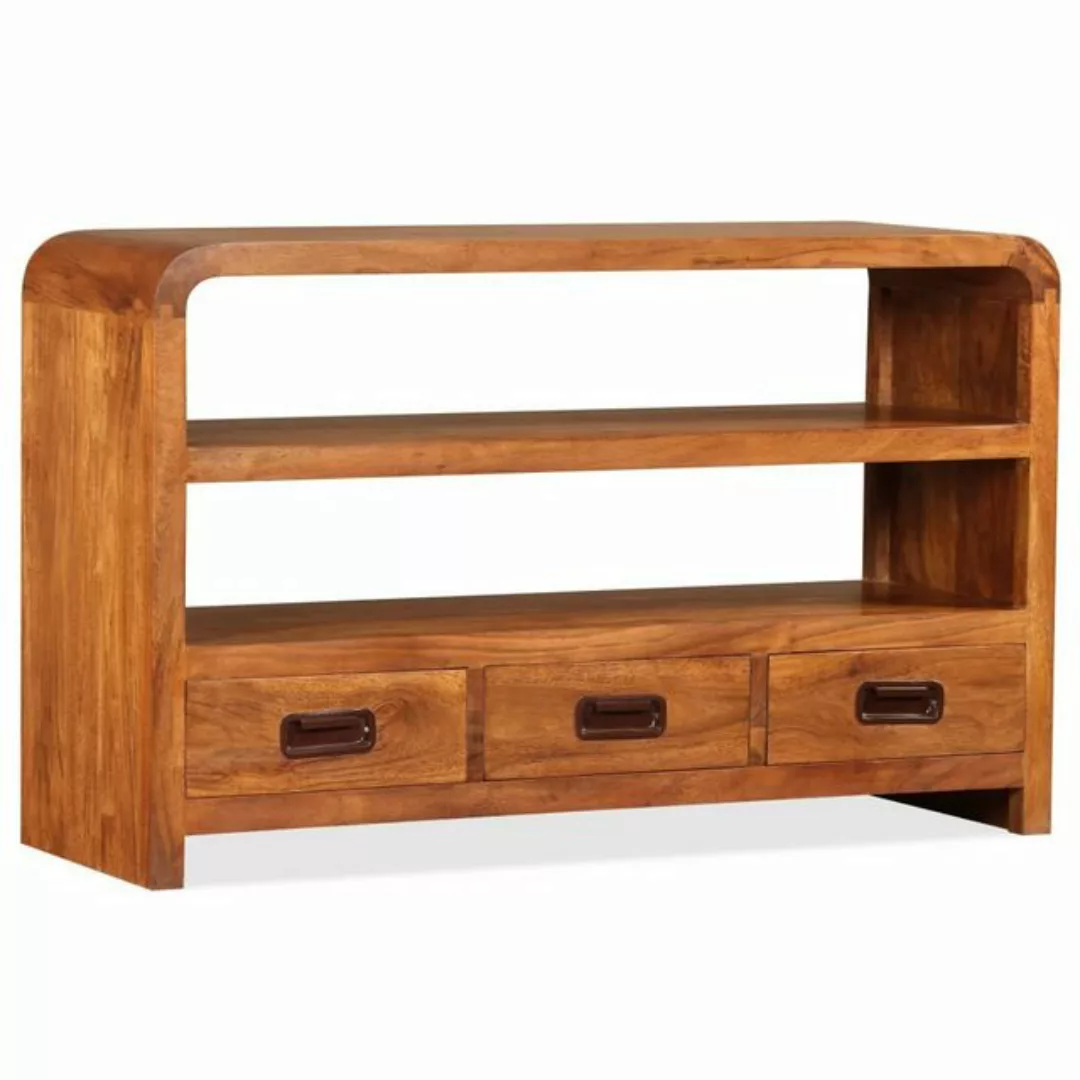 furnicato TV-Schrank Massivholz Akazie 90x30x55 cm günstig online kaufen